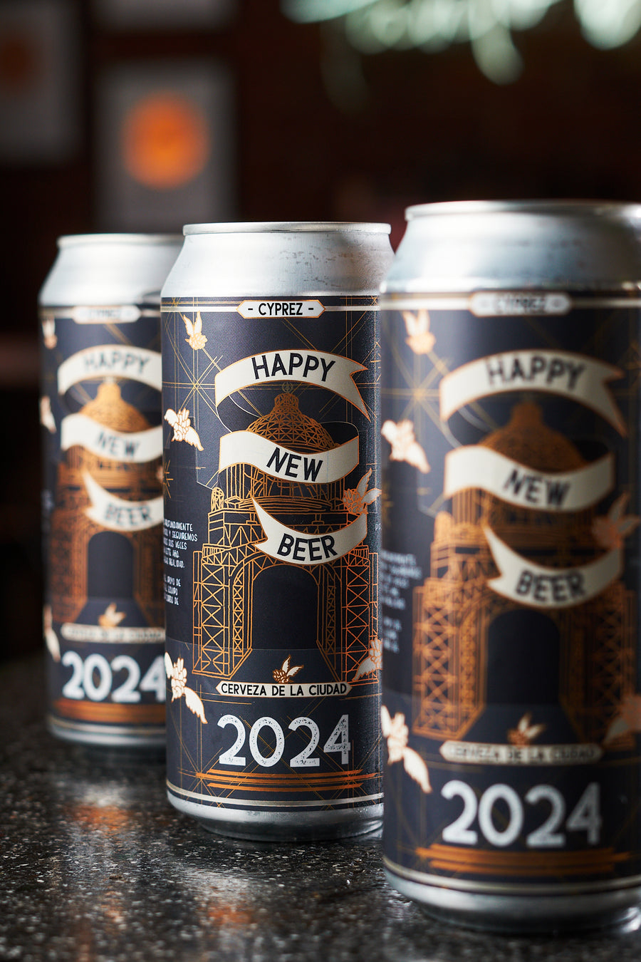 Cyprez Happy New Beer 2024 Colab. Cardera